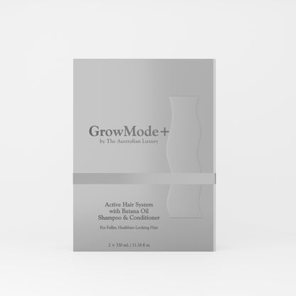 The Australian Luxury - Grow Mode + Shampoo & Conditioner Set - For More Targeted Hair Loss and Faster Hair Growth with Batana Oil