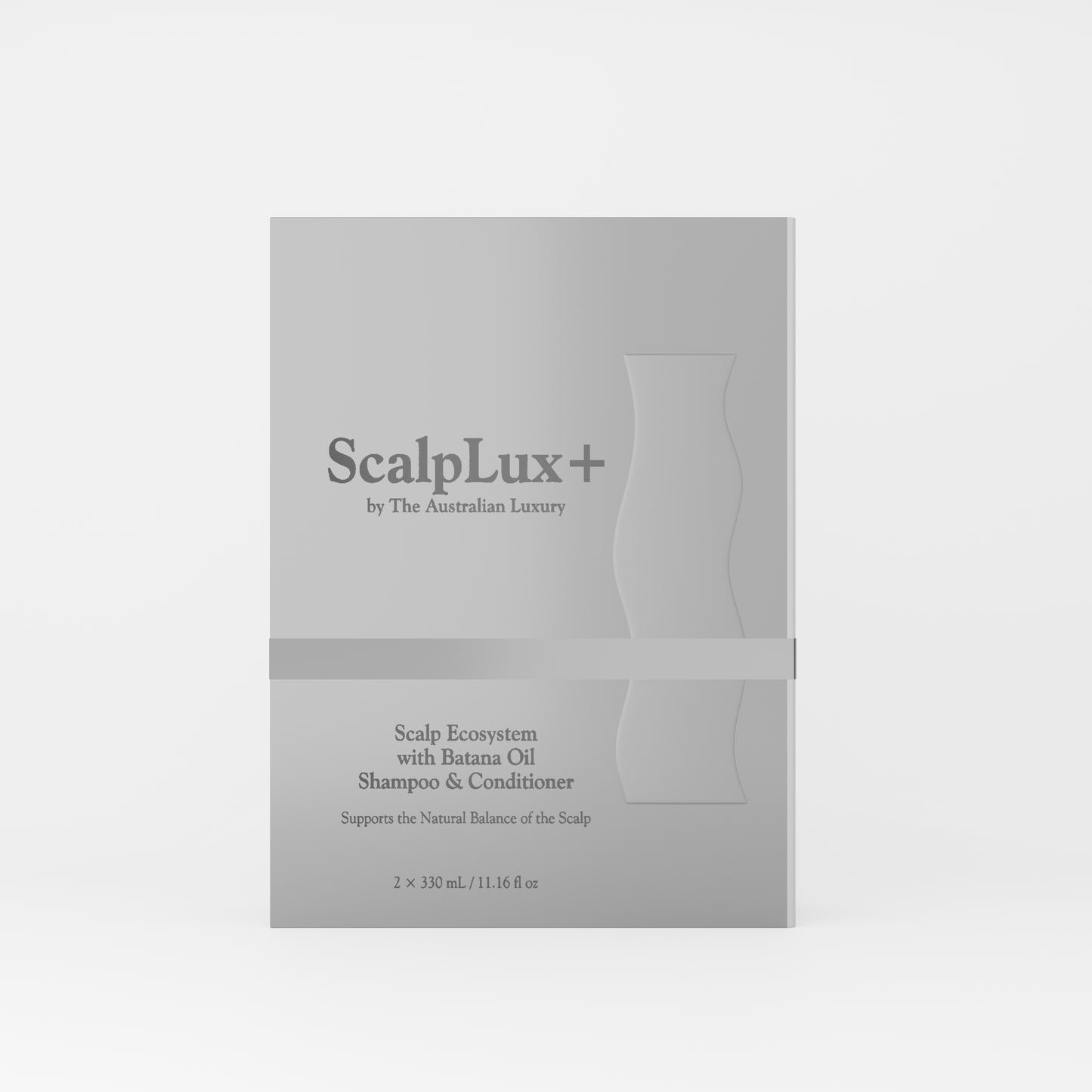 The Australian Luxury - ScalpLux + Shampoo & Conditioner Set with Batana Oil - For More Targeted Psoriasis, Eczema, Itching, Sores, Scabs and Dandruff