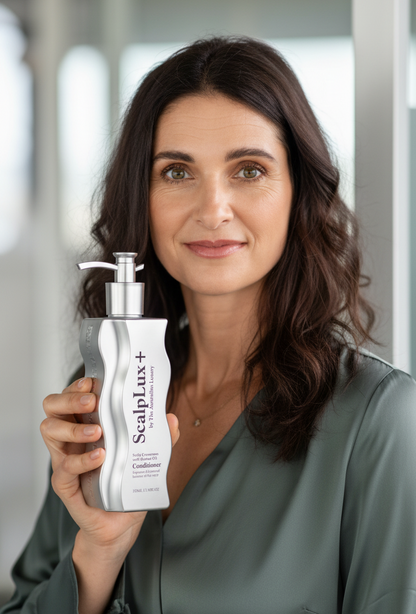 The Australian Luxury - ScalpLux + Shampoo with Batana Oil - For More Targeted Psoriasis, Eczema, Itching, Sores, Scabs and Dandruff