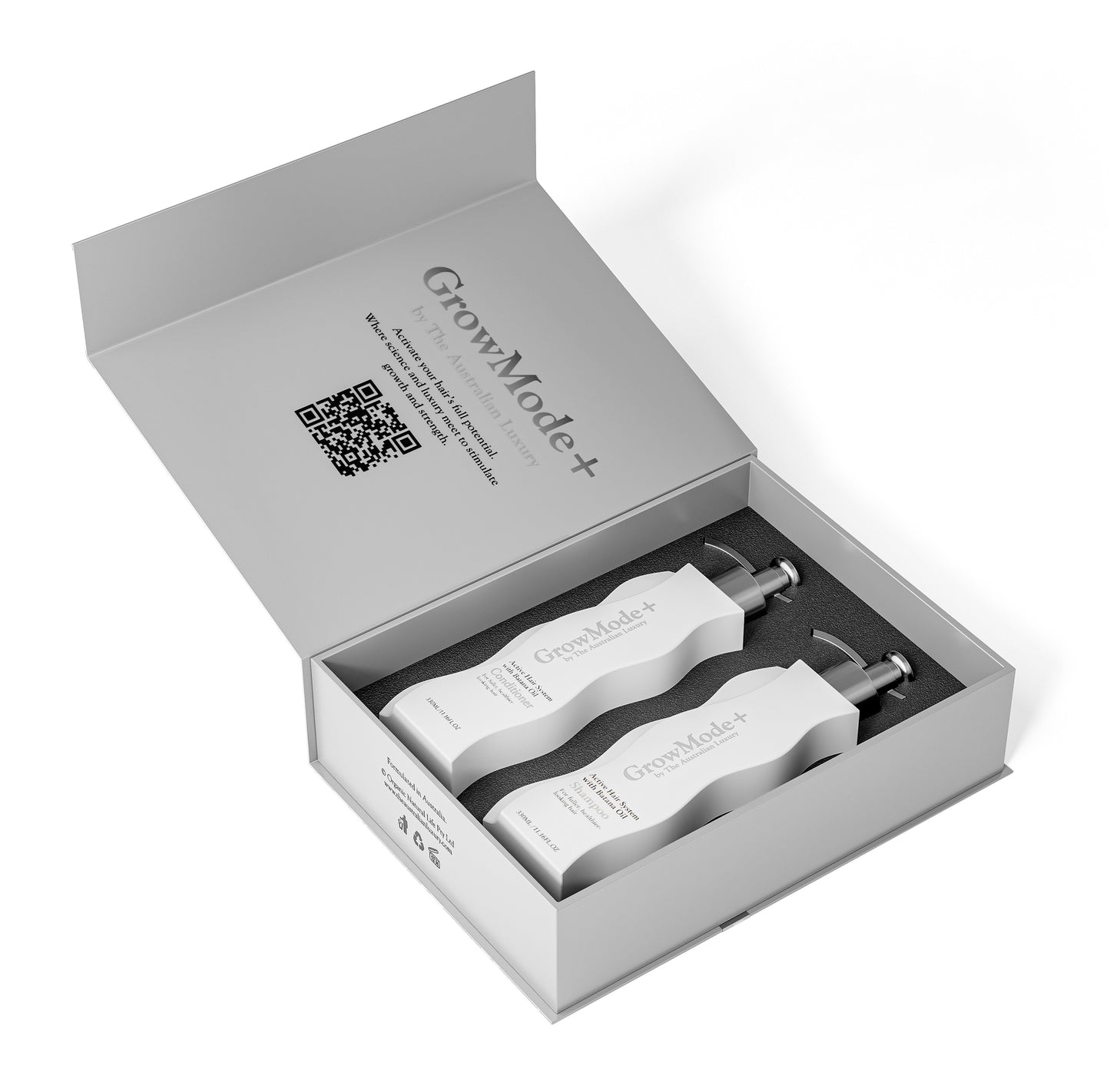 The Australian Luxury - Grow Mode + Shampoo & Conditioner Set - For More Targeted Hair Loss and Faster Hair Growth with Batana Oil